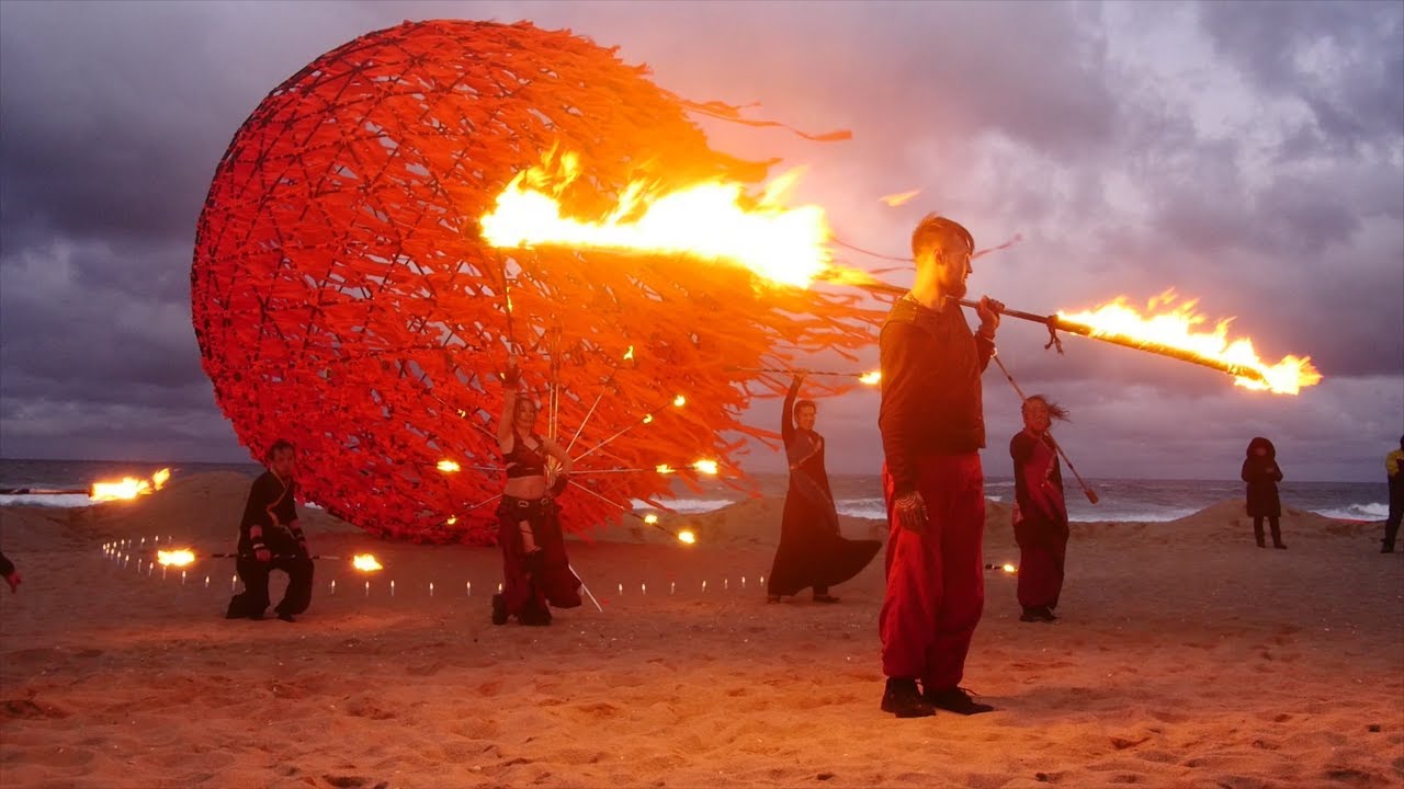 平昌オリンピック　2018年 Fire Art Festa