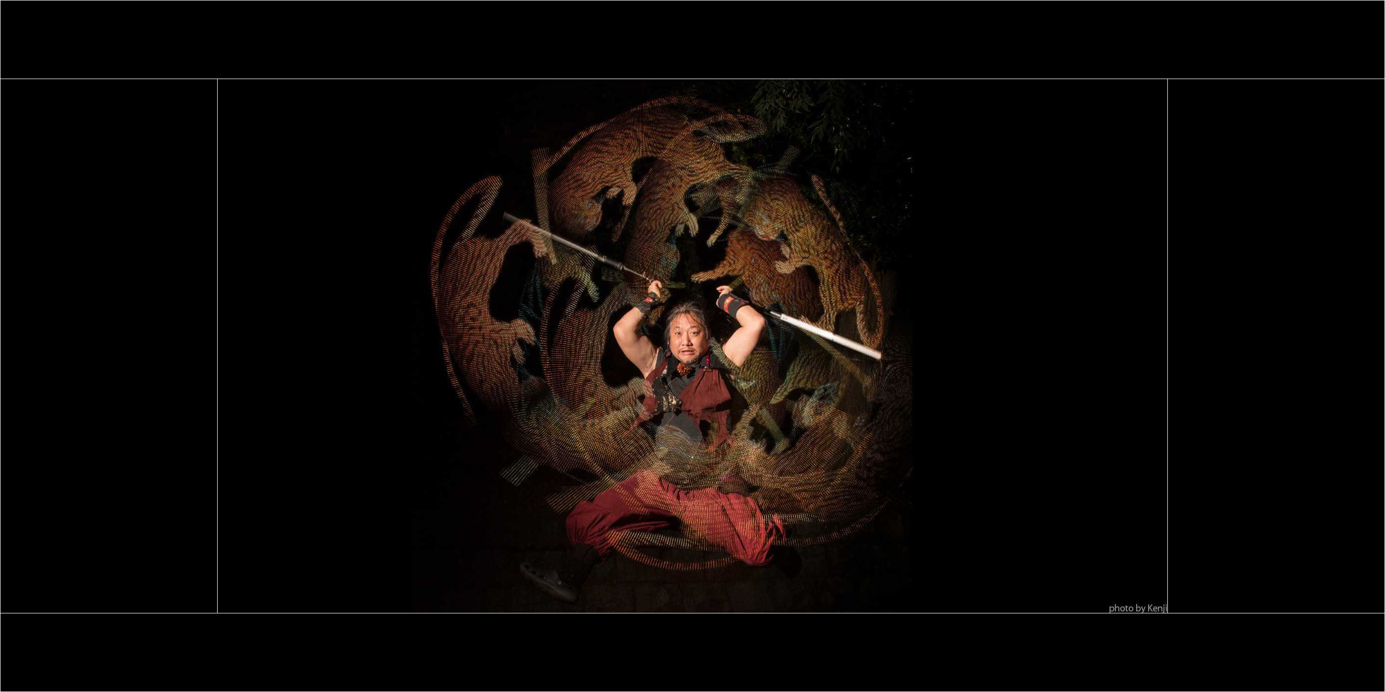 火付盗賊NORIのビジュアルポイパフォーマンス