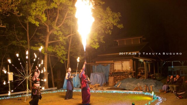 炎上パフォーマンス