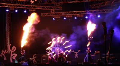 春川マイムフェス(韓国) 2015年 【火付盗賊】ファイヤーショー@チュンチョンマイムフェスティバル