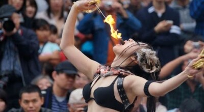 【火付盗賊&火蛇サラマンドラ】Fire Eater 火喰い・火飲み
