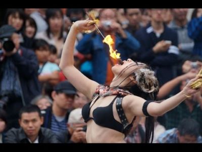 【火付盗賊&火蛇サラマンドラ】Fire Eater 火喰い・火飲み