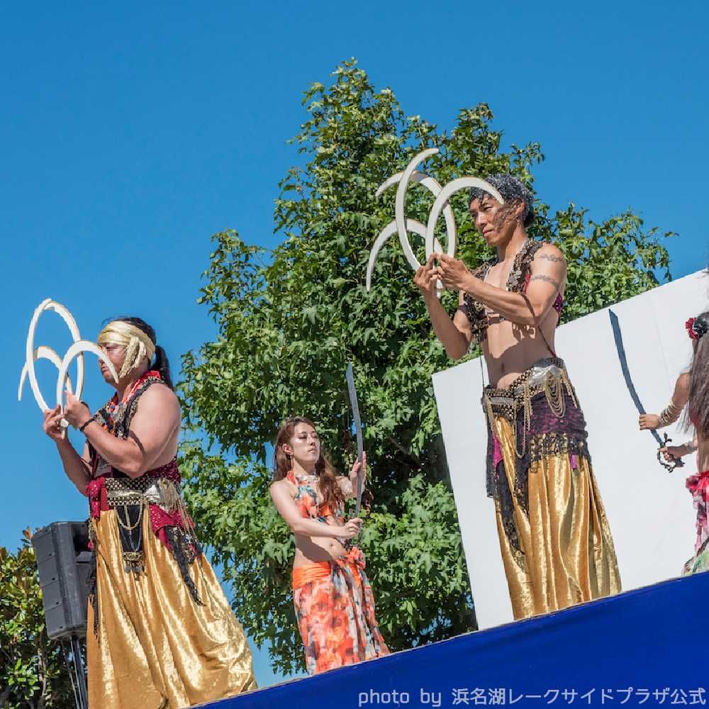 ホテルイベントでアラビアンナイト大道芸