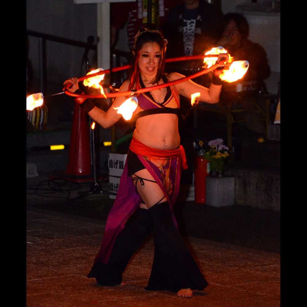 大道芸フェス大須大道町人祭ファイアーショー