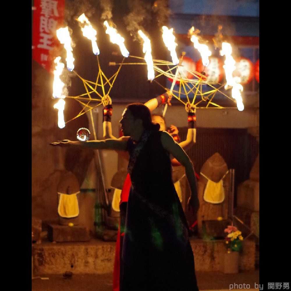 大道芸フェス大須大道町人祭ファイアーショー