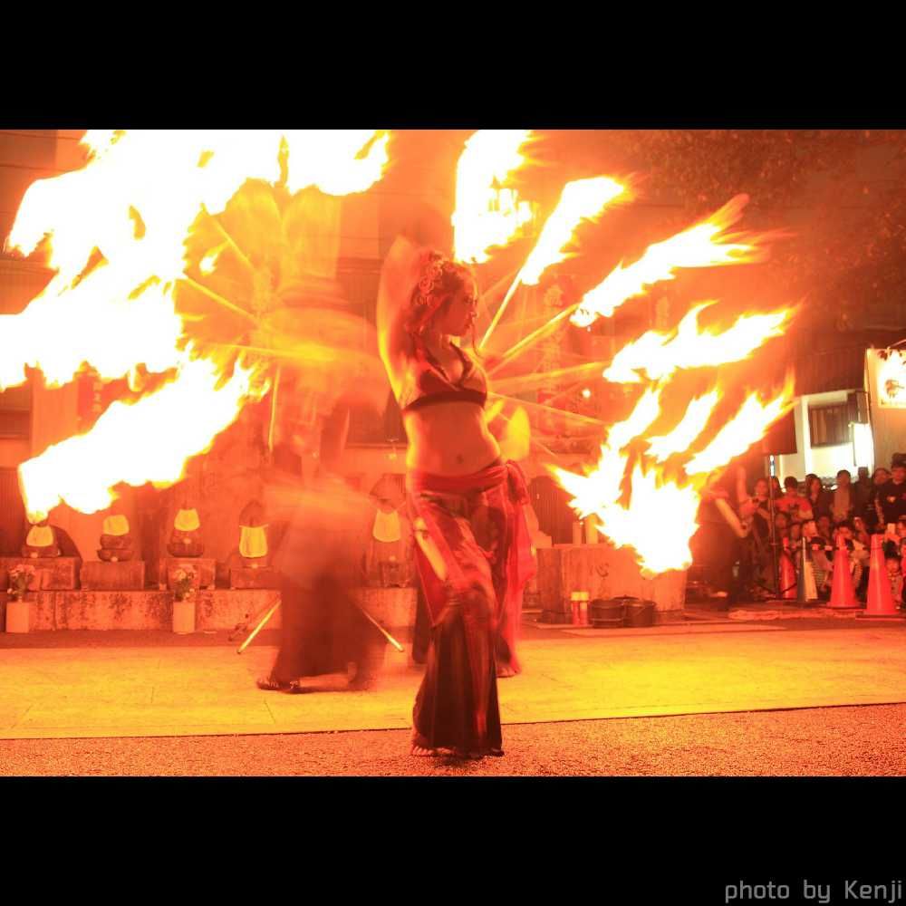 大道芸フェス大須大道町人祭ファイアーショー
