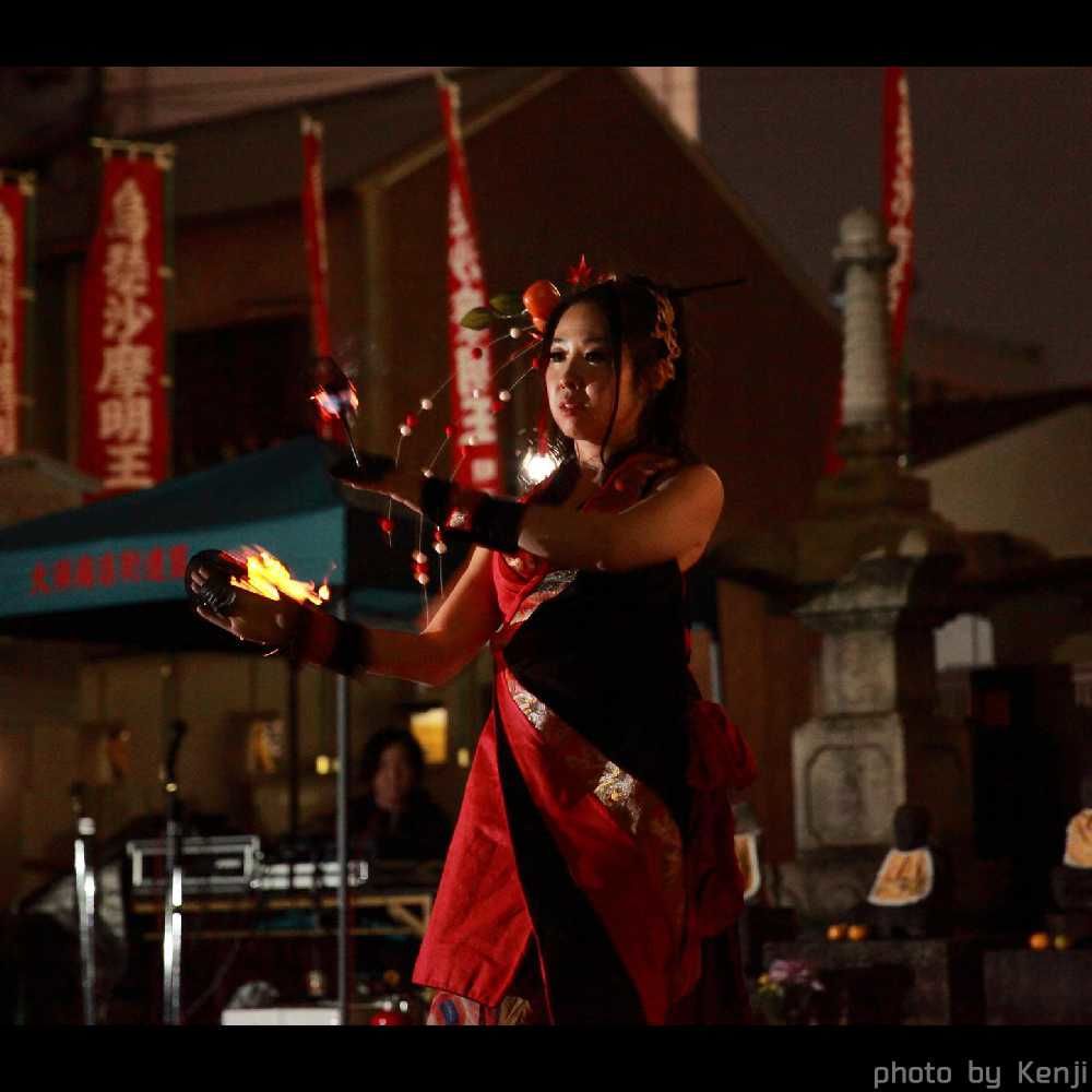 大道芸フェス大須大道町人祭ファイアーショー