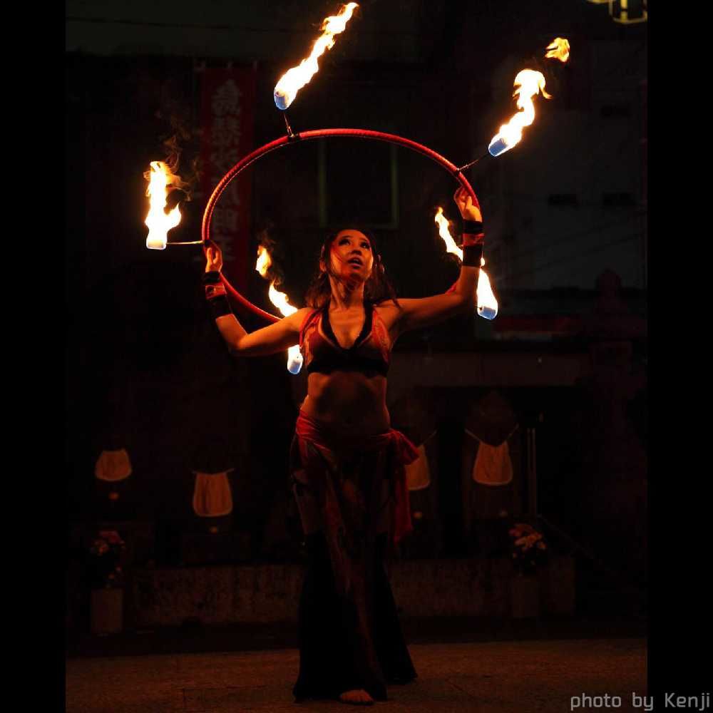 大道芸フェス大須大道町人祭ファイアーショー