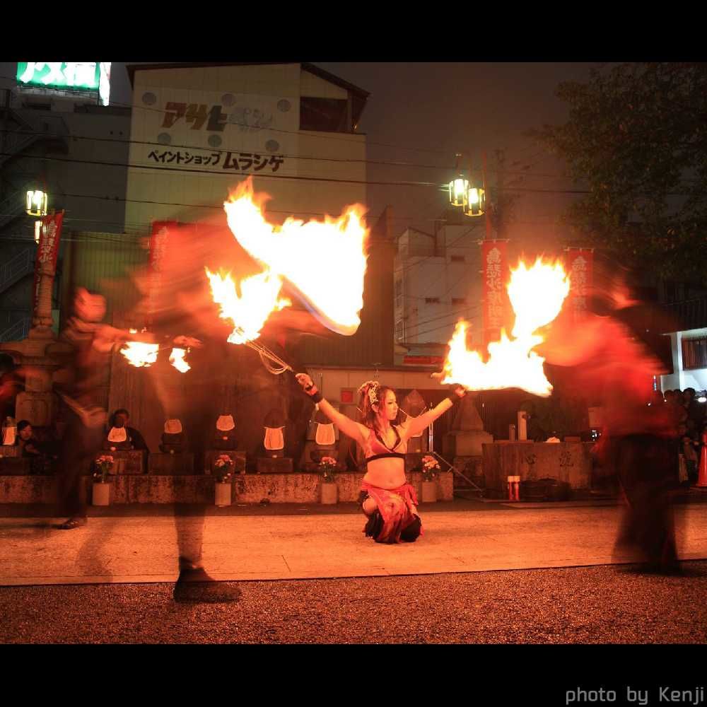 大道芸フェス大須大道町人祭ファイアーショー