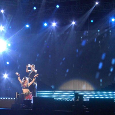 おこたんぺコンタクトジャグリング 火付盗賊のソウル遠征ファイアーショー