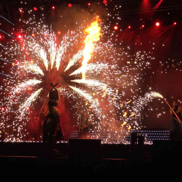 火付盗賊のソウル遠征ファイアーショー