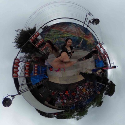 八丈島の八丈祭でじゃんけん大会