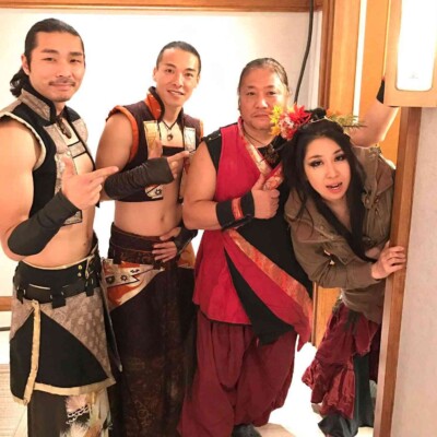 ホテルニューオータニのイベント控室での火付盗賊