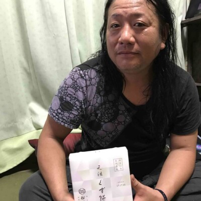 亀戸大道芸 金曜屋台村での火付盗賊ファイアーパフォーマンス