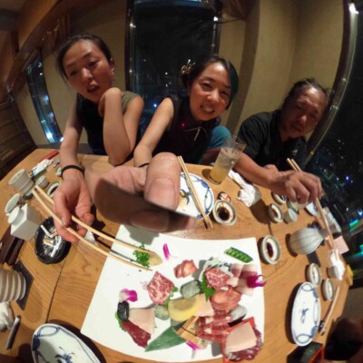 熊本県菊陽町夏祭り打上げ