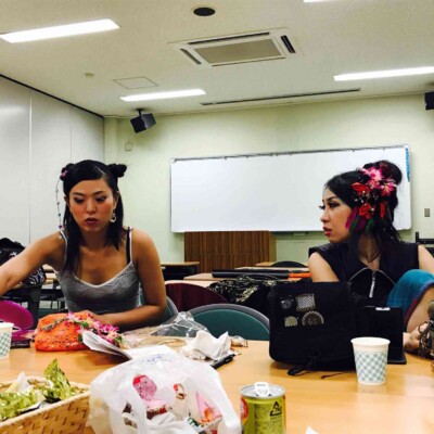 熊本県菊陽町夏祭り控室