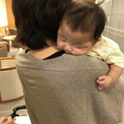 ショーを見に来てくれた？姪っ子