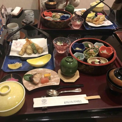 ホテルシティプラザ北上の豪華夕食
