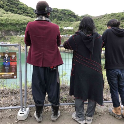 アウトドアフェス会場
