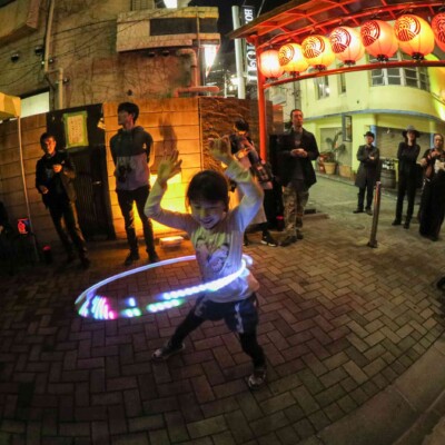 百軒店商店街ライトアップイベント