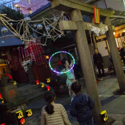 百軒店商店街ライトアップイベント