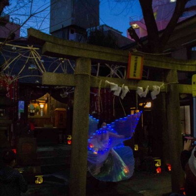 百軒店商店街ライトアップイベント