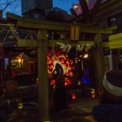 百軒店商店街ライトアップイベント