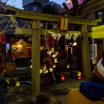 百軒店商店街ライトアップイベント