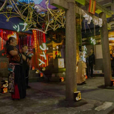 百軒店商店街ライトアップイベント