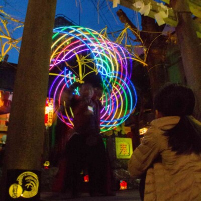 百軒店商店街ライトアップイベント