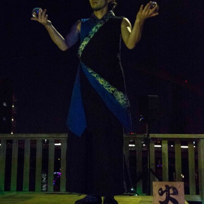品川運河花火祭りファイアーショー
