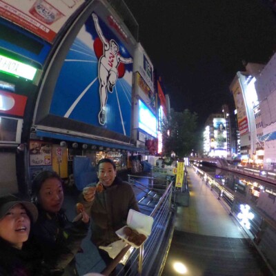 大阪名物たこやき食い倒れツアー