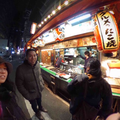 大阪名物たこやき食い倒れツアー