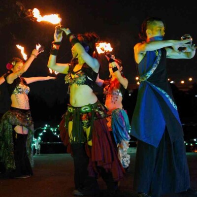 UMIDOKOプロジェクト新木場ファイアーワークス火付盗賊ファイヤーショー