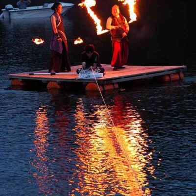 UMIDOKOプロジェクト新木場ファイアーワークス火付盗賊ファイヤーショー