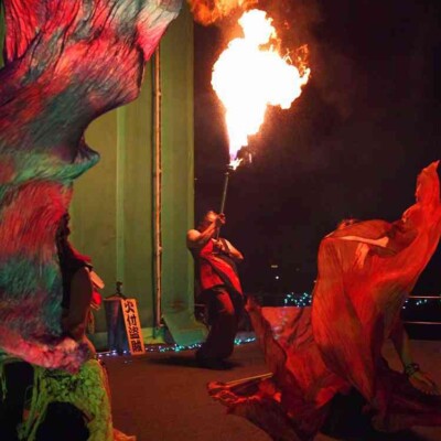 UMIDOKOプロジェクト新木場ファイアーワークス火付盗賊ファイヤーショー