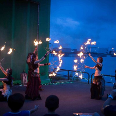 UMIDOKOプロジェクト新木場ファイアーワークス火付盗賊ファイヤーショー