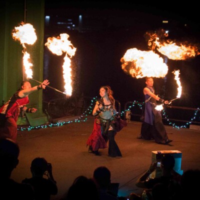 UMIDOKOプロジェクト新木場ファイアーワークス火付盗賊ファイヤーショー