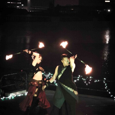 UMIDOKOプロジェクト新木場ファイアーワークス火付盗賊ファイヤーショー