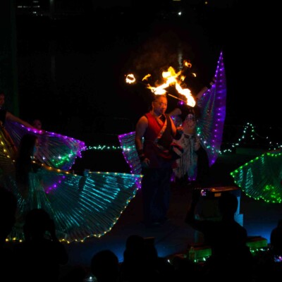 UMIDOKOプロジェクト新木場ファイアーワークス火付盗賊ファイヤーショー