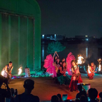 UMIDOKOプロジェクト新木場ファイアーワークス火付盗賊ファイヤーショー