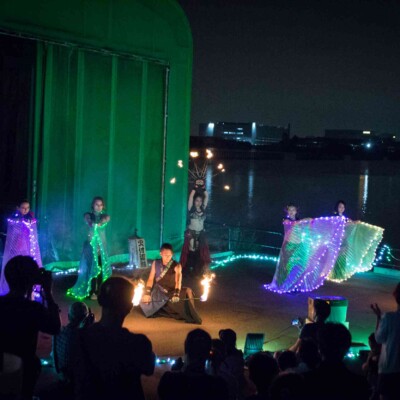 UMIDOKOプロジェクト新木場ファイアーワークス火付盗賊ファイヤーショー