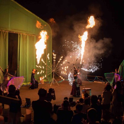 UMIDOKOプロジェクト新木場ファイアーワークス火付盗賊ファイヤーショー