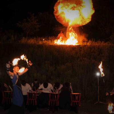 オバケンゾンビキャンプファイアーショー