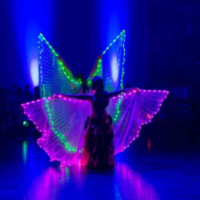 ベリーダンスコンペにゲスト出演