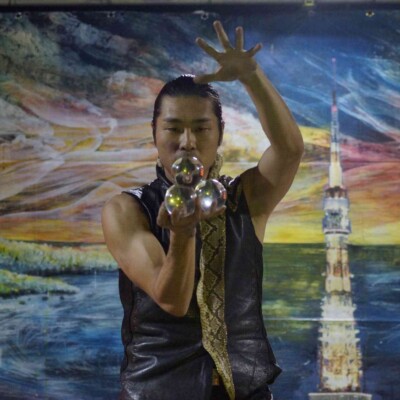 八丈祭火付盗賊ファイアーショー