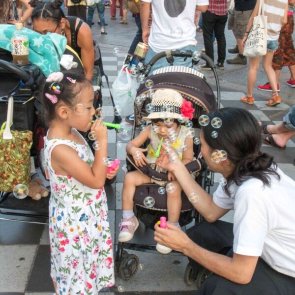 千葉駅前のフェスティバルに出演