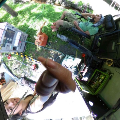 アウトドアフェス西遊記でお昼寝