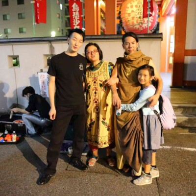 天平君とおこたんぺと松本家