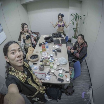 池袋サンシャイン水族館の控室で火付盗賊チーム